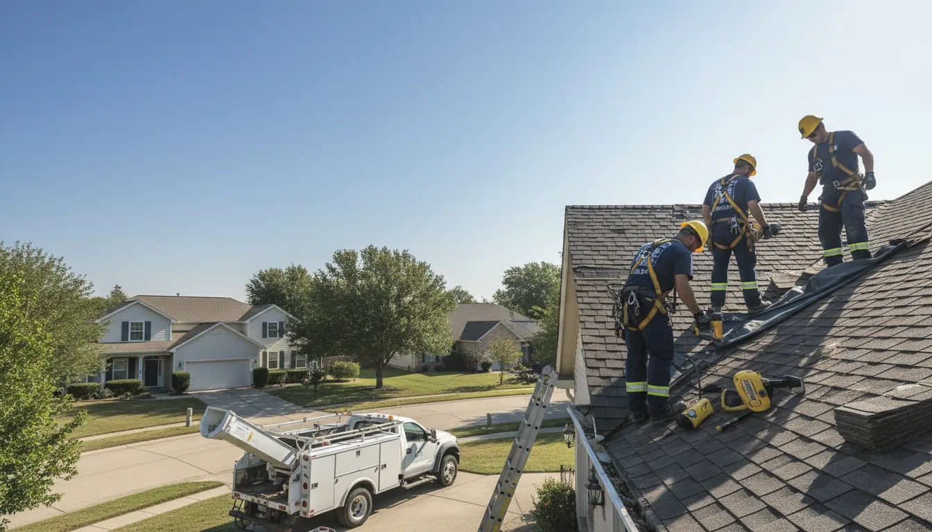 Emergency Roof Repair in Martinsville, IL near me